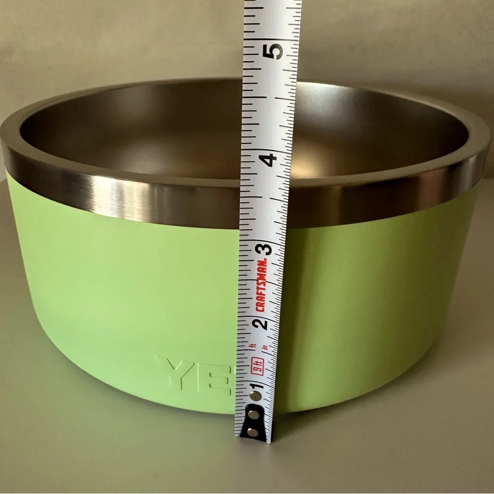 YETI Boomer Dog Bowl Key Lime 8 Cups